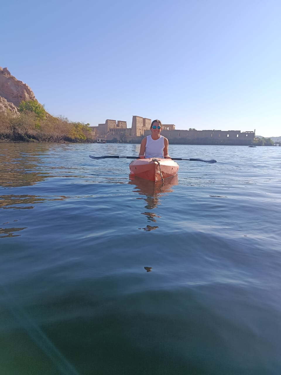Aswan Nile Kayak and Philae Temple Tour