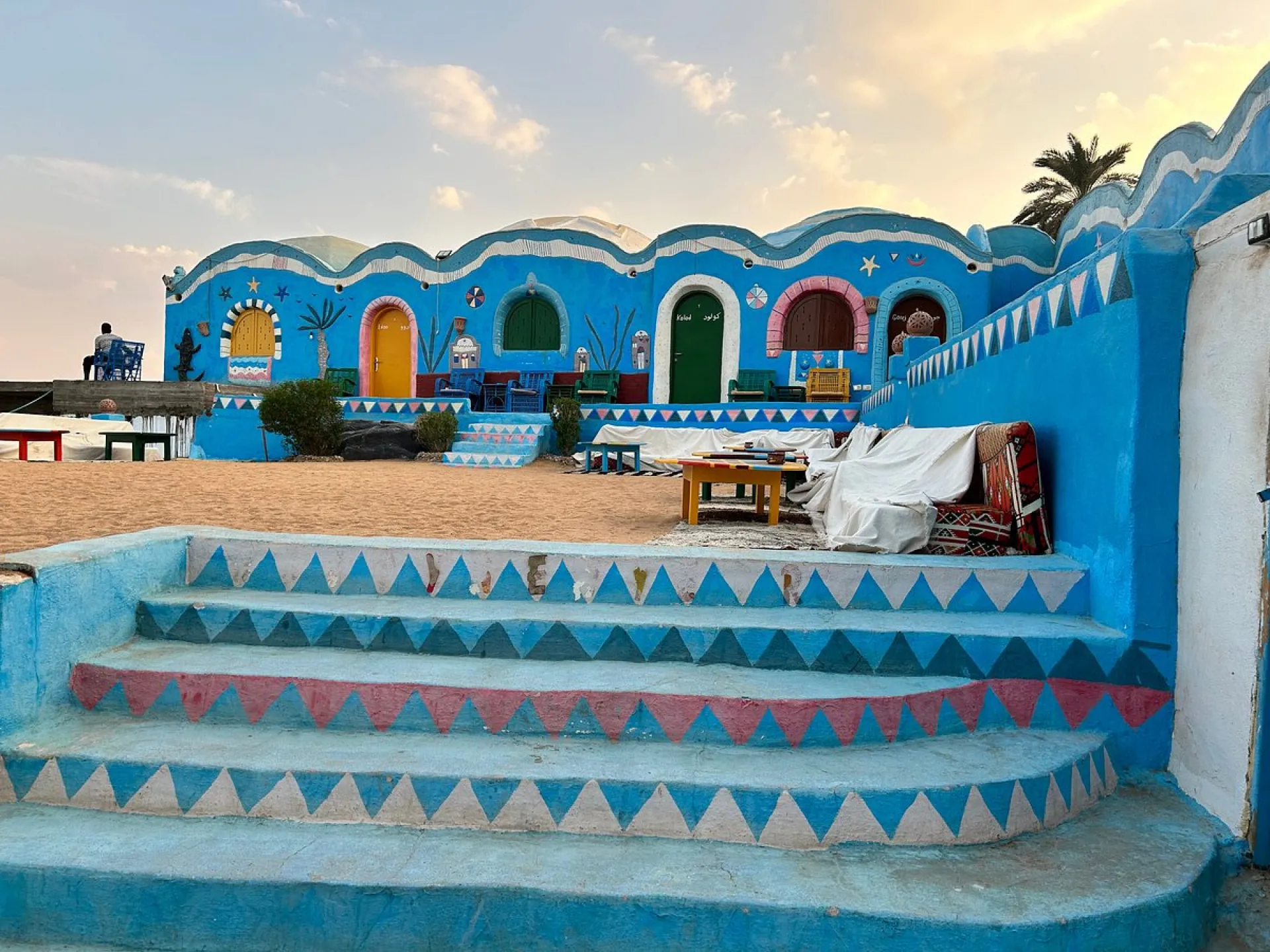 Private speed launch cruise on the Nile River in Aswan heading to the Nubian Village and Barbar Beach